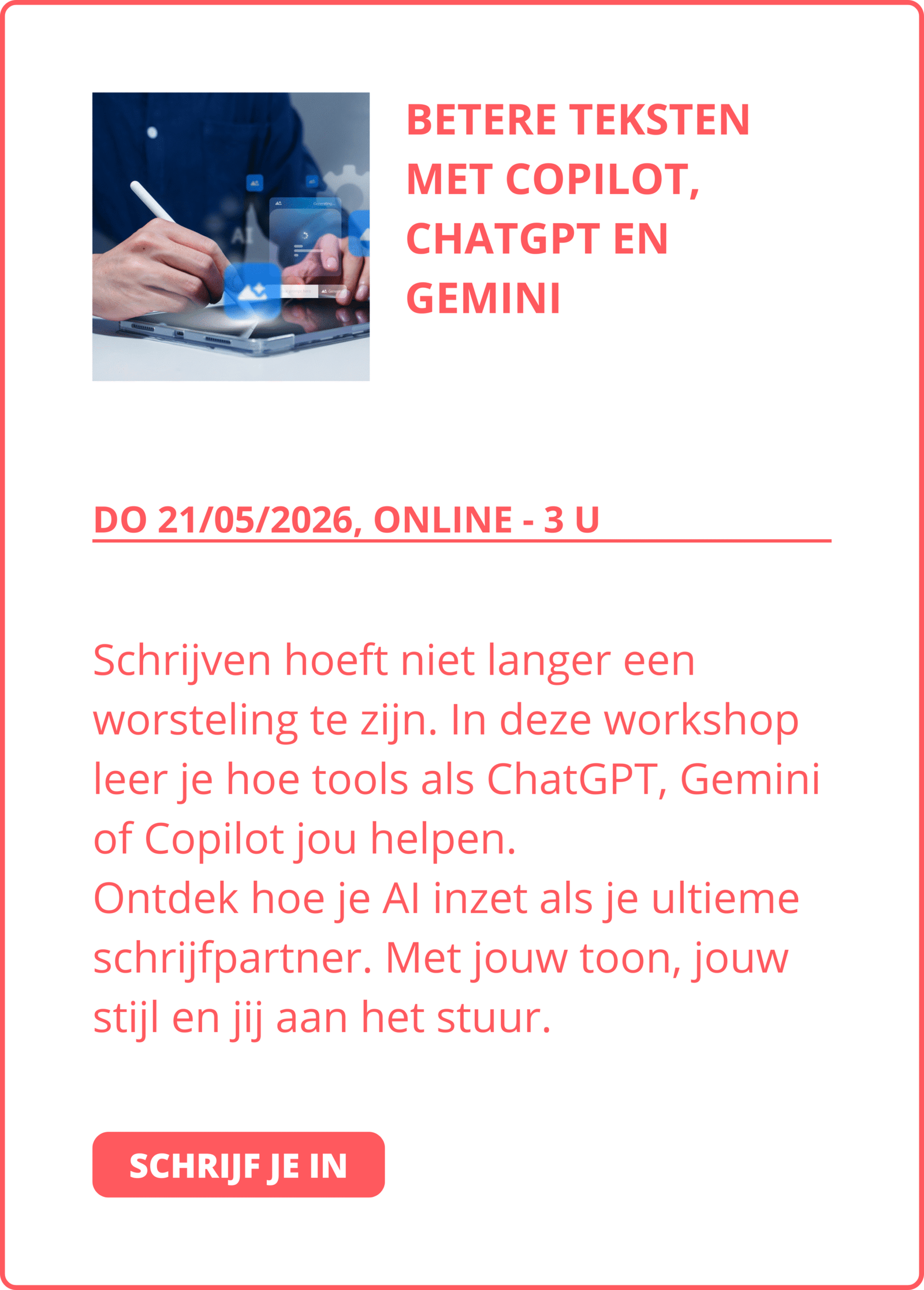 Betere teksten met Copilot, ChatGPT en Gemini