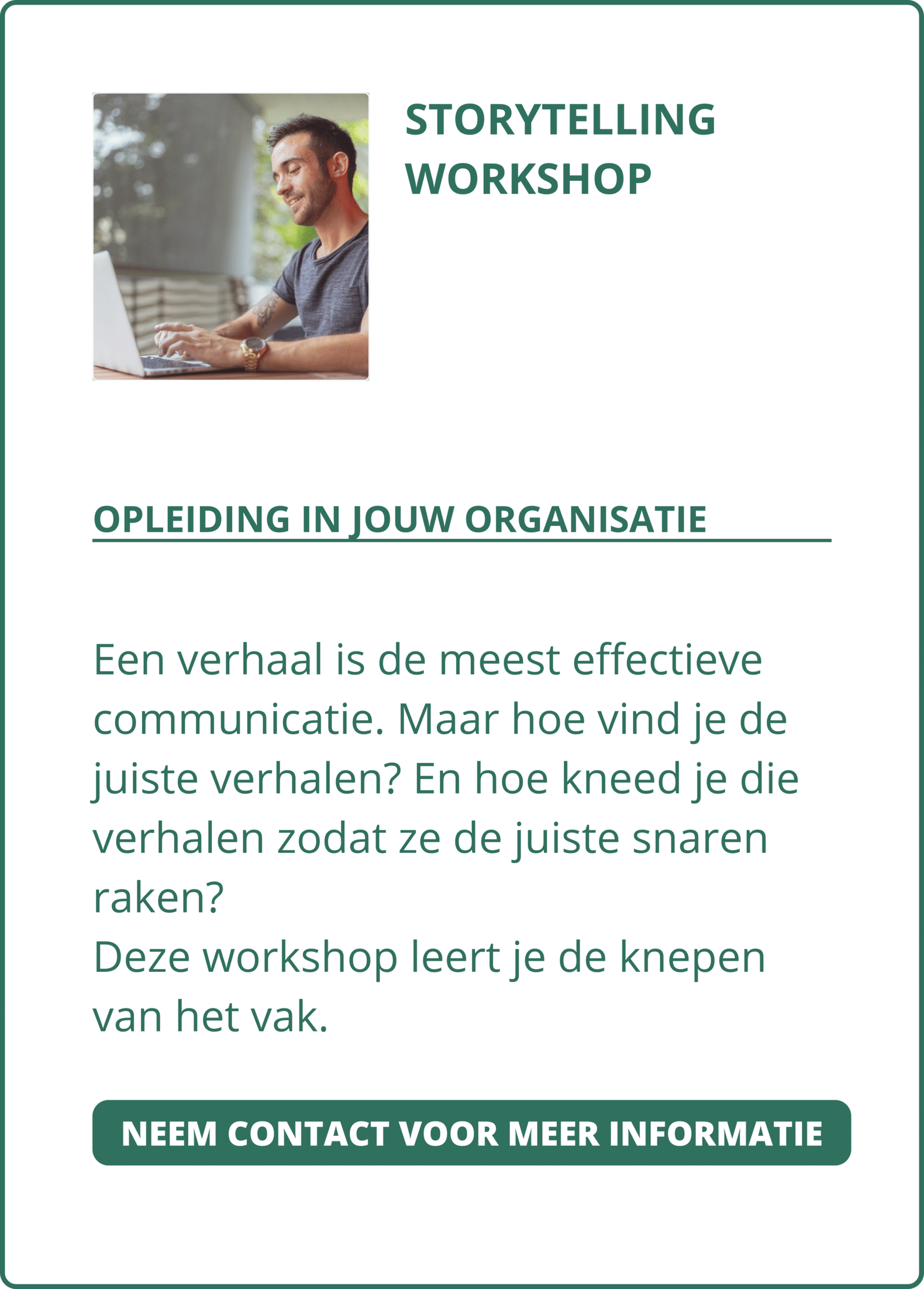 workshop storytelling