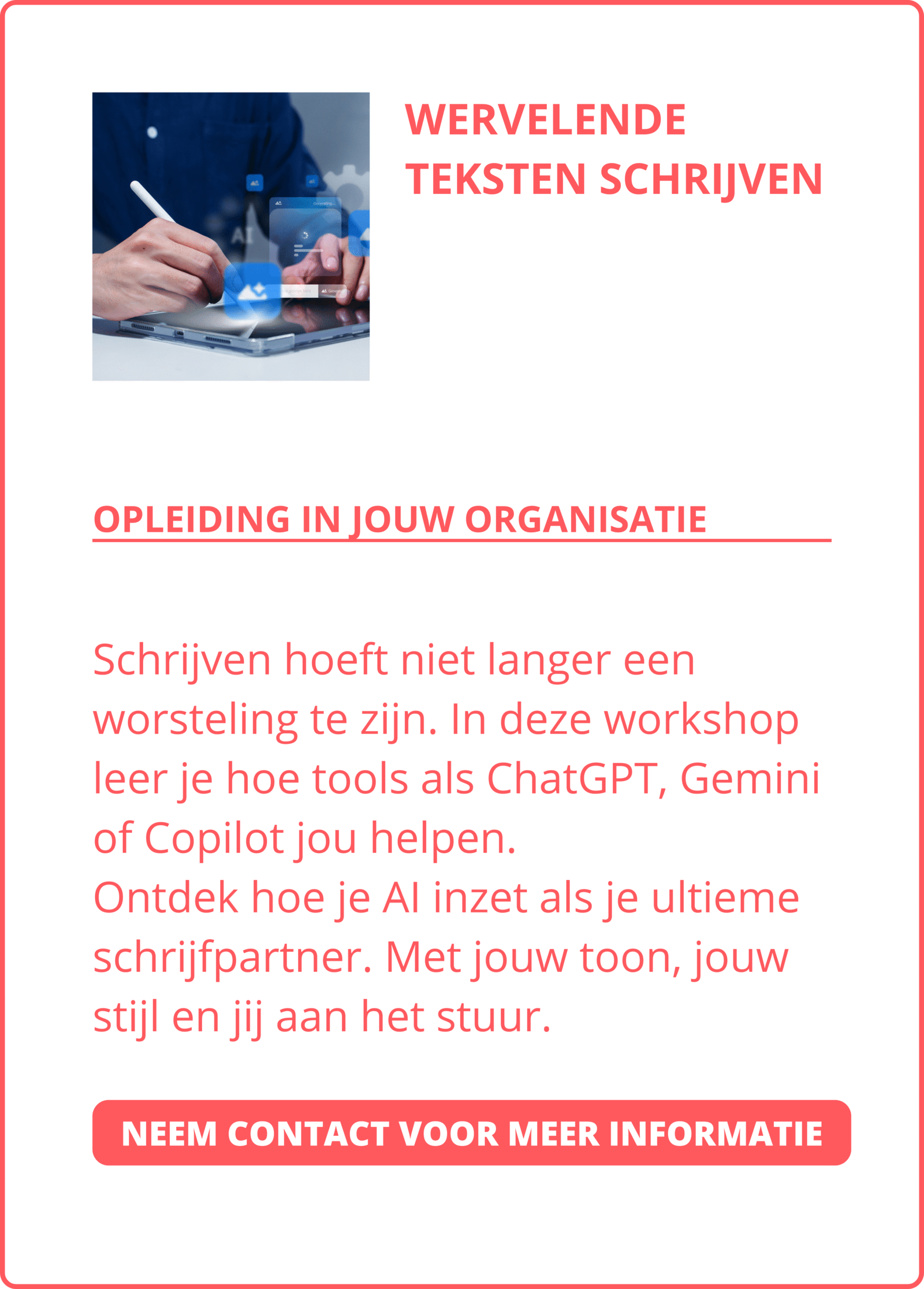 Wervelende teksten schrijven met en zonder AI